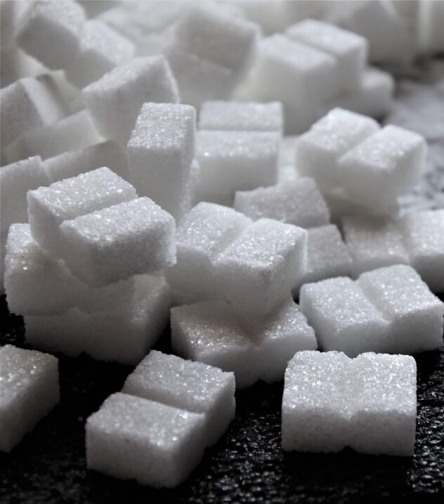 sugar, sweet, cubes